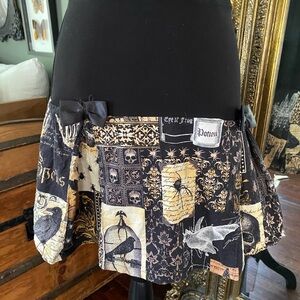 Putre-Fashion pinup gothic skirt